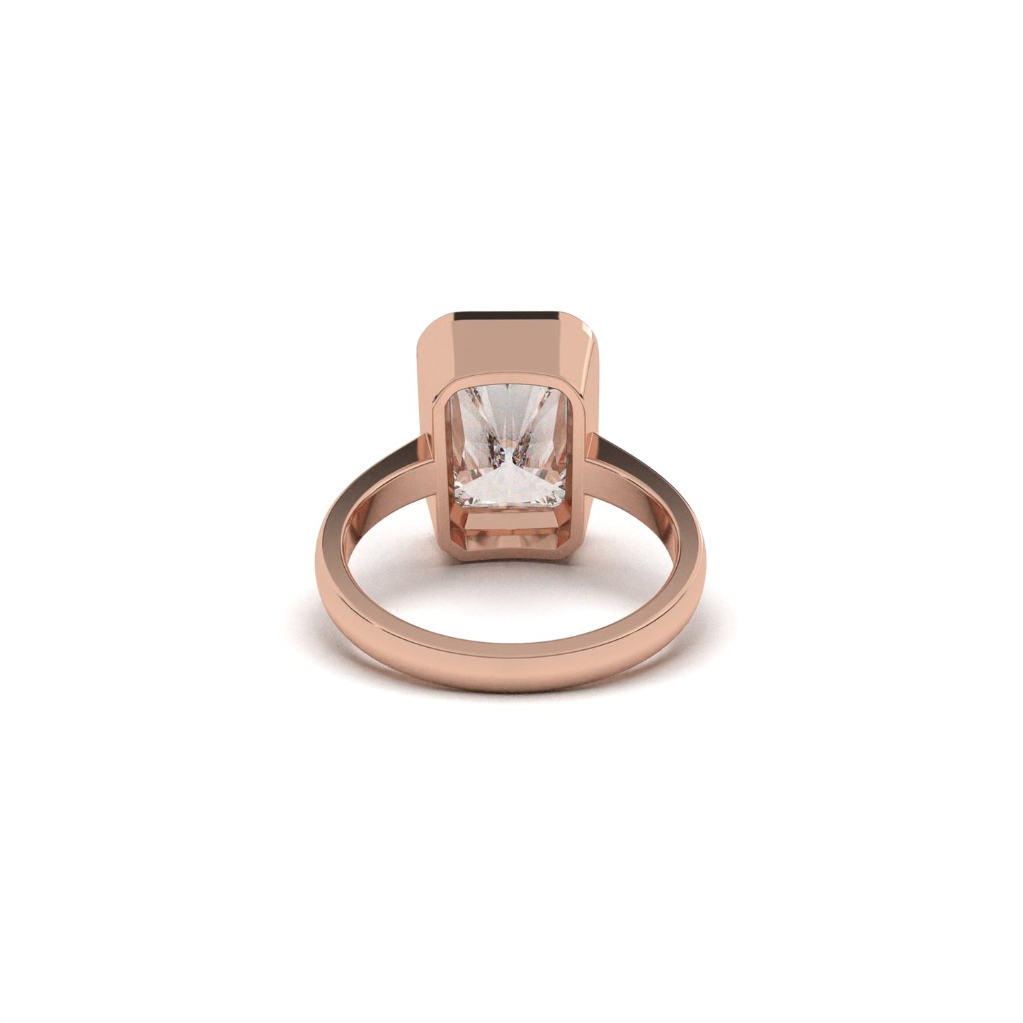 Bezel Radiant Ring