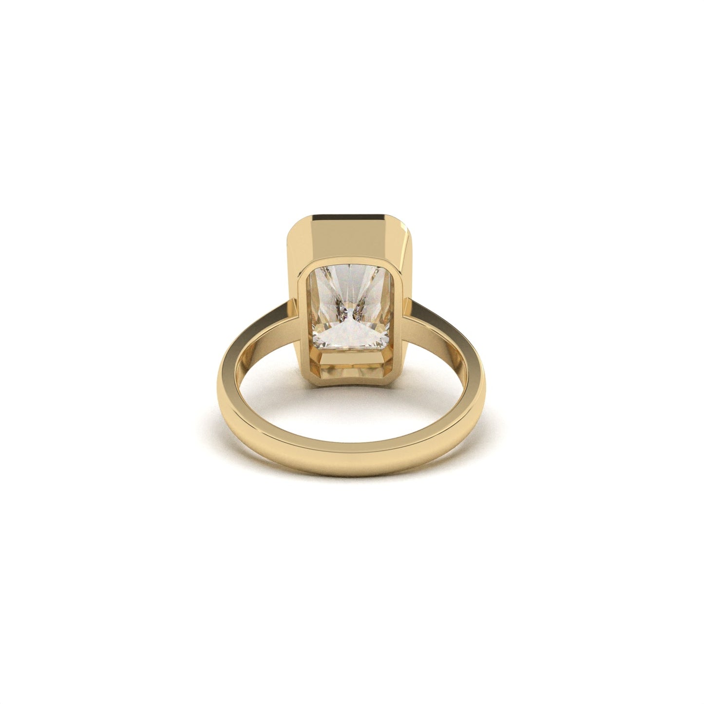 Bezel Radiant Ring