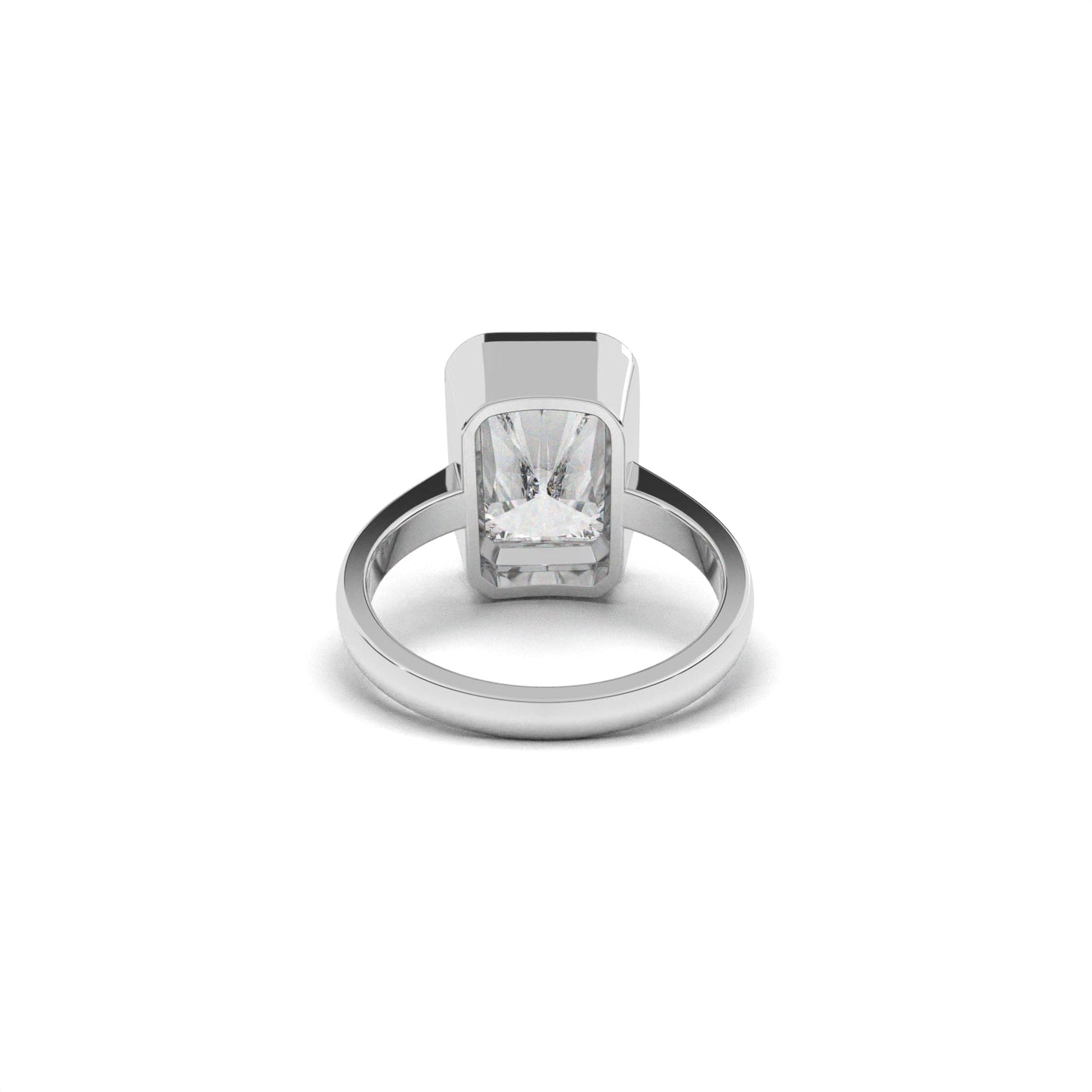 Bezel Radiant Ring