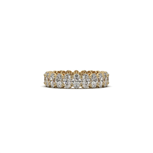 Eternity oval ring