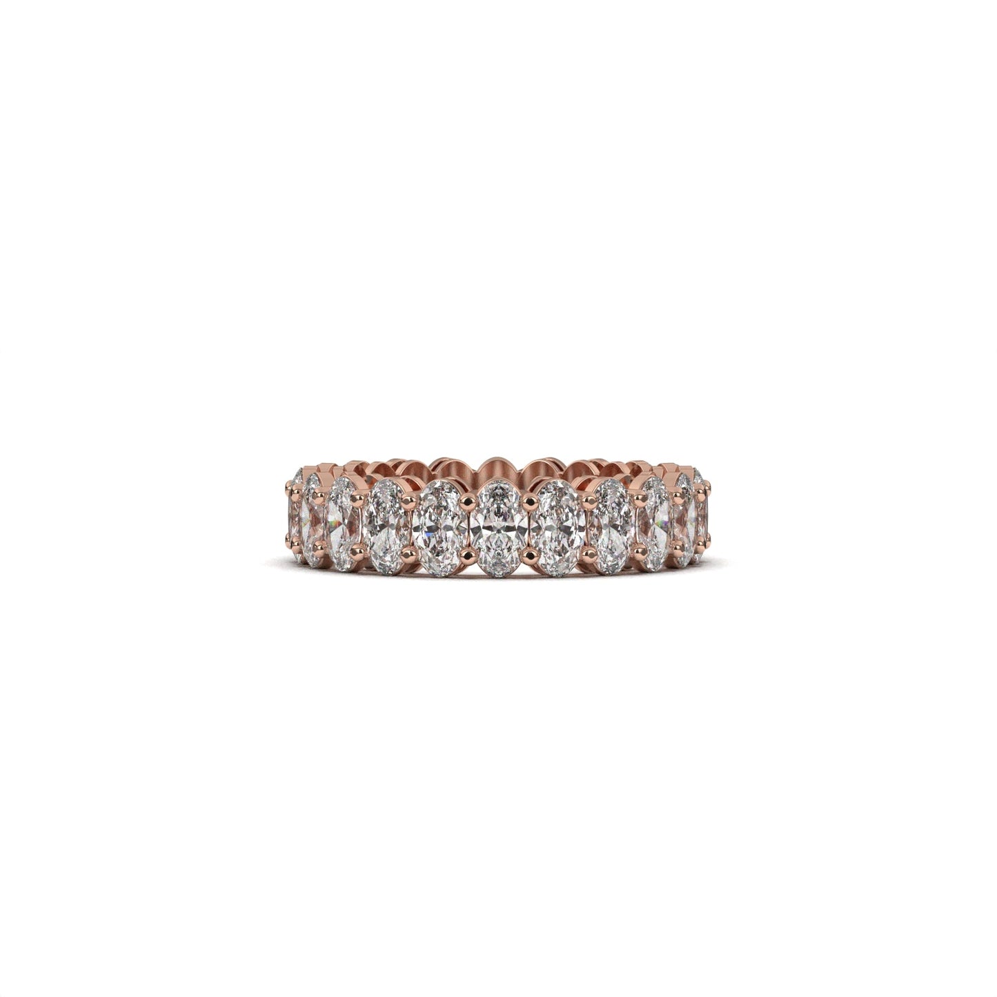 Eternity oval ring
