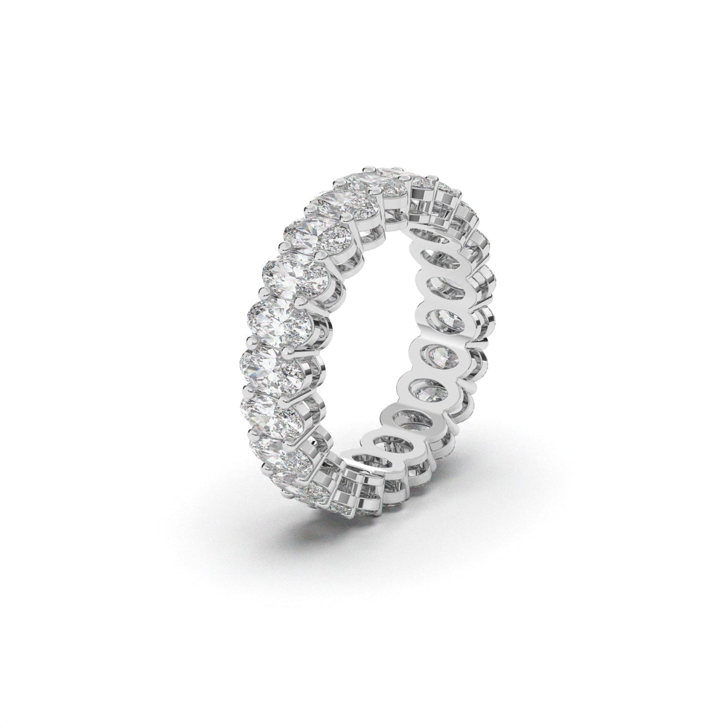 Eternity oval ring