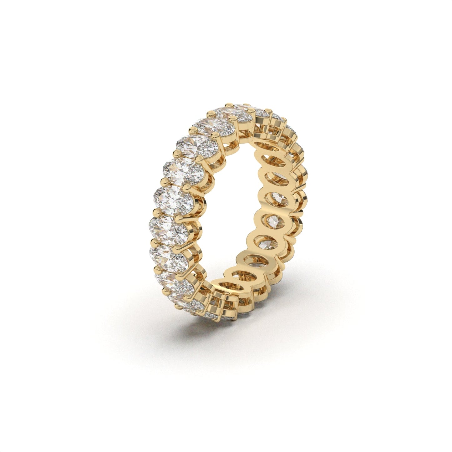 Eternity oval ring