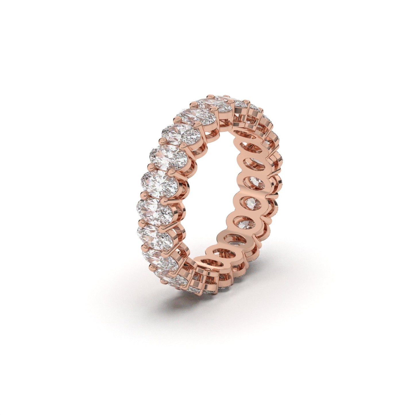 Eternity oval ring