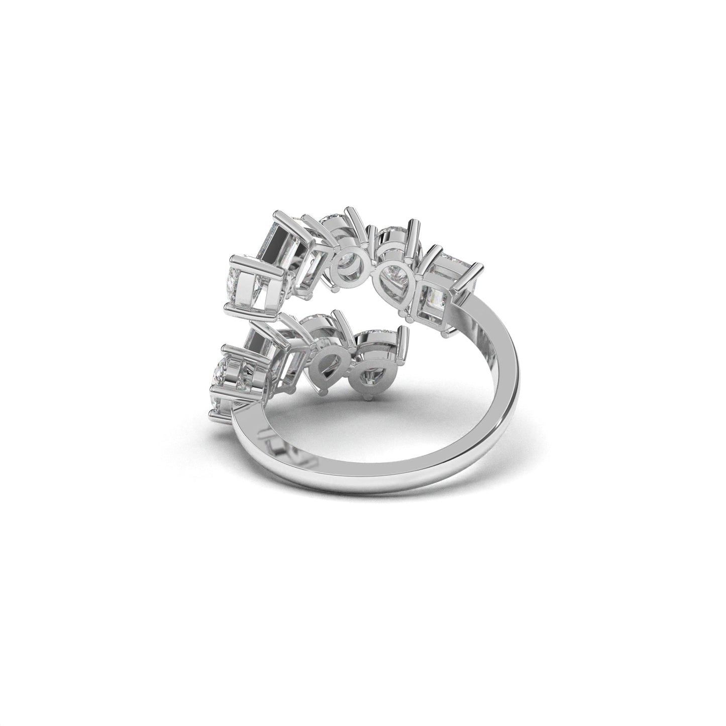 Multishape spiral ring