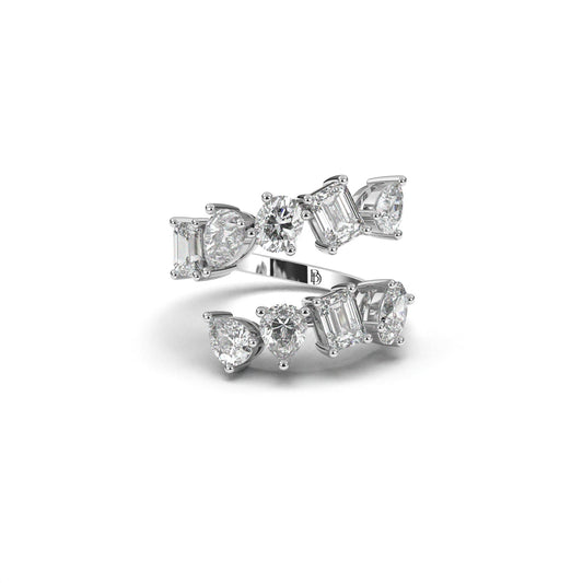 Multishape spiral ring