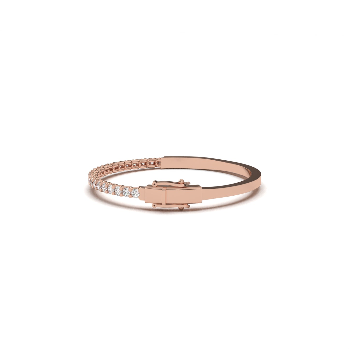 Diamond Bangle Bracelet Eternity set