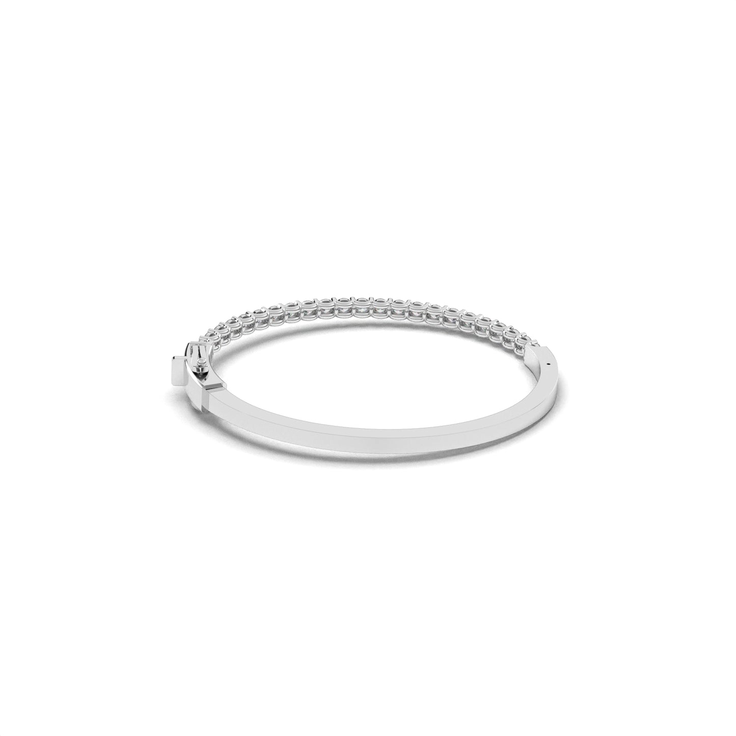 Diamond Bangle Bracelet Eternity set