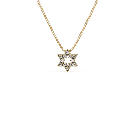 Star of David necklace